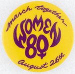 "MARCH TOGETHER WOMEN 80" SINGLE-DAY EVENT BUTTON.