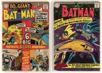 BATMAN SILVER AND BRONZE AGE LOT OF 16 COMIC ISSUES.