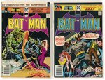 BATMAN BRONZE AGE RUN OF 19 COMIC ISSUES.