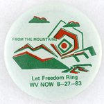 "FROM THE MOUNTAINS LET FREEDOM RING" WV ERA SINGLE-DAY EVENT BUTTON.