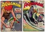 AQUAMAN SILVER AND BRONZE AGE LOT OF 13 COMIC ISSUES.