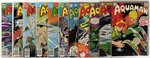 AQUAMAN SILVER AND BRONZE AGE LOT OF 13 COMIC ISSUES.