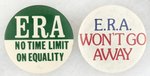 PAIR OF ERA LEGACY BUTTONS.