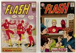 FLASH SILVER AND BRONZE AGE LOT OF 13 COMIC ISSUES.