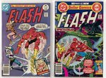 FLASH BRONZE AND COPPER AGE LARGE LOT OF 69 COMIC ISSUES.