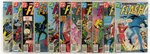 FLASH BRONZE AND COPPER AGE LARGE LOT OF 69 COMIC ISSUES.