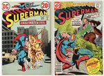 SUPERMAN BRONZE AGE LOT OF 34 COMIC ISSUES.