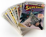 SUPERMAN BRONZE AGE LOT OF 34 COMIC ISSUES.