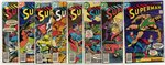 SUPERMAN BRONZE AND COPPER AGE LOT OF 67 COMIC ISSSUES.