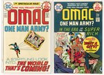 O.M.A.C. BRONZE AGE COMPLETE RUN OF EIGHT COMIC ISSUES.