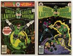 GREEN LANTERN BRONZE AGE LARGE LOT OF 62 COMIC ISSUES.