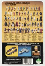 STAR WARS: RETURN OF THE JEDI (1983) - NIEN NUNB 65 BACK-B CARDED ACTION FIGURE.