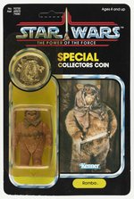 STAR WARS: THE POWER OF THE FORCE (1984) - ROMBA 92 BACK CARDED ACTION FIGURE.