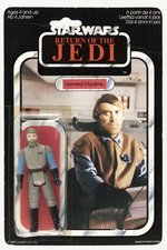 PALITOY STAR WARS: RETURN OF THE JEDI  (1983) - GENERAL MADINE 65 BACK CARDED ACTION FIGURE.