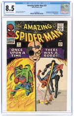 AMAZING SPIDER-MAN #37 JUNE 1966 CGC 8.5 VF+ (FIRST NORMAN OSBORN).