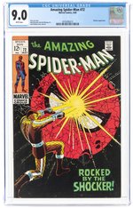 AMAZING SPIDER-MAN #72 MAY 1969 CGC 9.0 VF/NM.