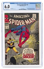 AMAZING SPIDER-MAN #46 MARCH 1967 CGC 6.0 FINE (FIRST SHOCKER).