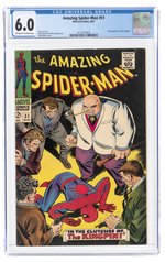 AMAZING SPIDER-MAN #51 AUGUST 1967 CGC 6.0 FINE.