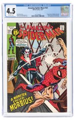 AMAZING SPIDER-MAN #101 OCTOBER 1971 CGC 4.5 VG+ (FIRST MORBIUS).