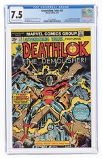 ASTONISHING TALES #25 AUGUST 1974 CGC 7.5 VF- (FIRST DEATHLOK).