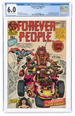 FOREVER PEOPLE #1 FEBRUARY-MARCH 1971 CGC 6.0 FINE (FIRST FULL DARKSEID & FOREVER PEOPLE).