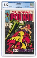 IRON MAN #2 JUNE 1968 CGC 7.5 VF-.