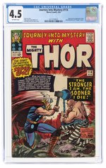 JOURNEY INTO MYSTERY #114 MARCH 1965 CGC 4.5 VG+ (FIRST ABSORBING MAN).