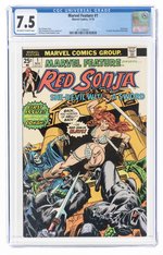 MARVEL FEATURE VOL. 2 #1 NOVEMBER 1975 CGC 7.5 VF- (RED SONJA).