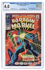 MARVEL SUPER-HEROES #13 MARCH 1968 CGC 4.0 VG (FIRST CAROL DANVERS).