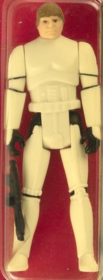 STAR WARS: THE POWER OF THE FORCE (1985) - LUKE SKYWALKER (IMPERIAL STORMTROOPER OUTFIT) 92 BACK AFA 80+ Y-NM.