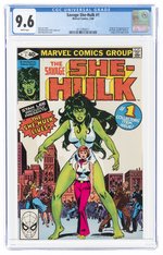 SAVAGE SHE-HULK #1 FEBRUARY 1980 CGC 9.6 NM+ (FIRST SHE-HULK).