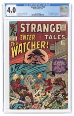 STRANGE TALES #134 JULY 1965 CGC 4.0 VG.