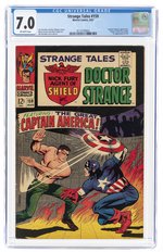 STRANGE TALES #159 AUGUST 1967 CGC 7.0 FINE/VF.