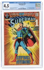 SUPERMAN #233 JANUARY 1971 CGC 4.5 VG+.