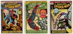 AMAZING SPIDER-MAN BRONZE AGE LOT OF FIVE COMIC ISSUES.