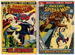 AMAZING SPIDER-MAN BRONZE AGE RUN OF SIX COMIC ISSUES (FIRST HAMMERHEAD).