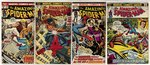 AMAZING SPIDER-MAN BRONZE AGE LOT OF SIX COMIC ISSUES.