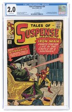 TALES OF SUSPENSE #50 FEBRUARY 1964 CGC 2.0 GOOD (FIRST MANDARIN).