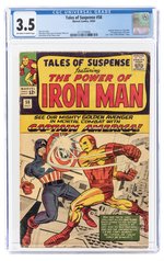 TALES OF SUSPENSE #58 OCTOBER 1964 CGC 3.5 VG-.