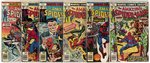 AMAZING SPIDER-MAN BRONZE AGE LOT OF 16 COMIC ISSUES (FIRST ROCKET RACER).