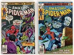 AMAZING SPIDER-MAN BRONZE AGE RUN OF 14 COMIC ISSUES (FIRST WHITE DRAGON).