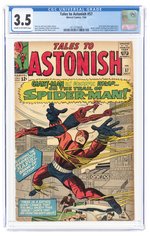 TALES TO ASTONISH #57 JULY 1964 CGC 3.5 VG-.