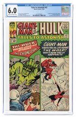 TALES TO ASTONISH #62 DECEMBER 1964 CGC 6.0 FINE (FIRST LEADER IN CAMEO).