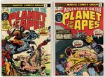 ADVENTURES ON THE PLANET OF THE APES BRONZE AGE RUN OF TEN COMIC ISSUES.