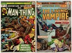 ADVENTURE INTO FEAR BRONZE AGE LOT OF 17 COMIC ISSUES (MAN-THING/MORBIUS).