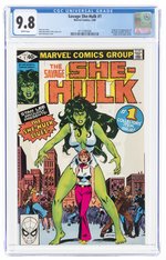 SAVAGE SHE-HULK #1 FEBRUARY 1980 CGC 9.8 NM/MINT (FIRST SHE-HULK).