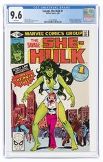 SAVAGE SHE-HULK #1 FEBRUARY 1980 CGC 9.6 NM+ (FIRST SHE-HULK).