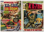 ASTONISHING TALES BRONZE AGE RUN OF 24 COMIC ISSUES (SECOND + THIRD APPEARANCE MAN-THING).