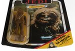 STAR WARS: RETURN OF THE JEDI (1983) - CHEWBACCA 65 BACK-C CARDED ACTION FIGURE.