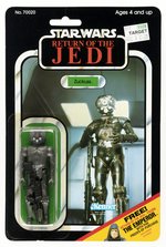 STAR WARS: RETURN OF THE JEDI (1983) - ZUCKUSS 65 BACK-C CARDED ACTION FIGURE.